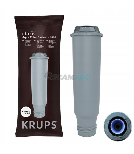 FILTRO DE AGUA CLARIS PARA MÁQUINA EXPRESSO KRUPS F08801