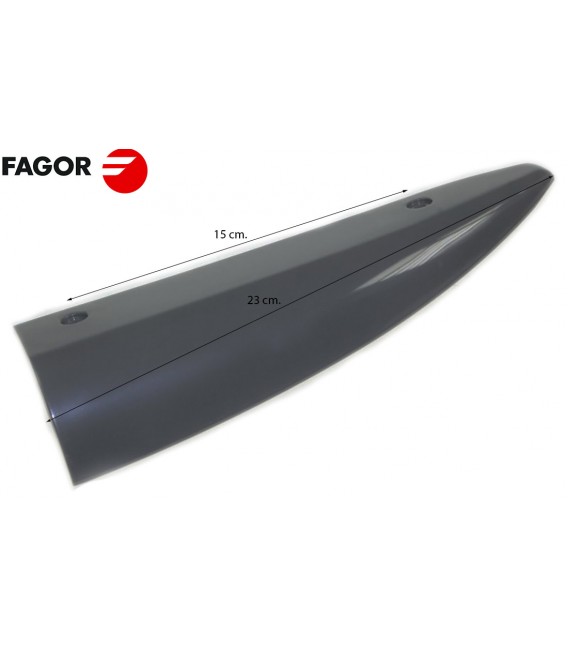 TIRADOR FRIGORIFICO FAGOR GRIS IZQUIERDO, DISTANCIA ENTRE TORNILLOS 150 MM. 1FFC41MPI . F860005P5