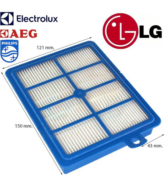 FILTRO HEPA ASPIRADOR AEG, ELECTROLUX, LG, PHILIPS 9002564053