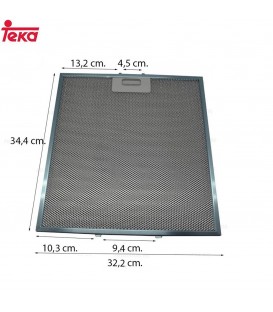 FILTRO METALICO CAMPANA EXTRACTORA TEKA 81460138