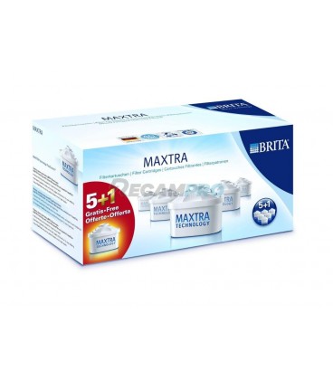 FILTRO DE AGUA BRITA MAXTRA 5+1 UNIDADES 00465646