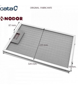 Filtro metalico campana Cata; - Extractor Hood Filter - FERSAY