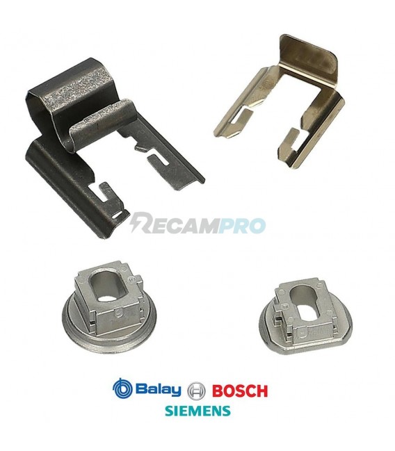 CASQUILLOS SUJECIÓN PARRILLAS HORNO BOSCH BALAY SIEMENS 00626210