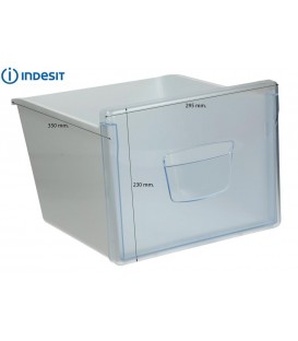 CAJÓN VERDULERO FRIGORÍFICO INDESIT C00506773