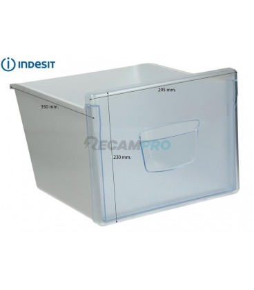 CAJÓN VERDULERO FRIGORÍFICO INDESIT C00506773