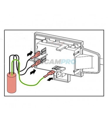 CONDENSADOR ANTIPARASITARIO LAVAVAJILLAS BALAY, BOSCH, SIEMENS, LYNX 12028411